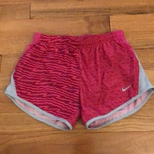 pink nike shorts